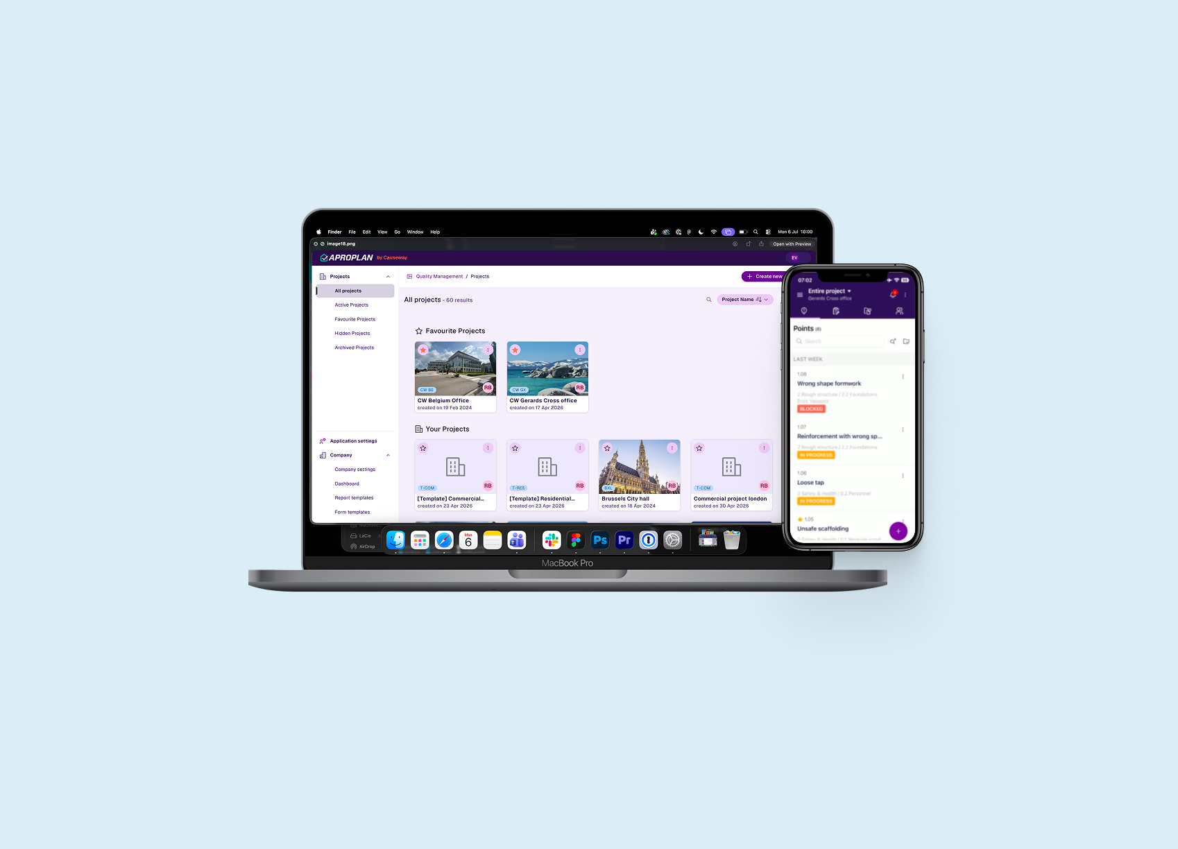 Aproplan by Causeway desktop and mobile