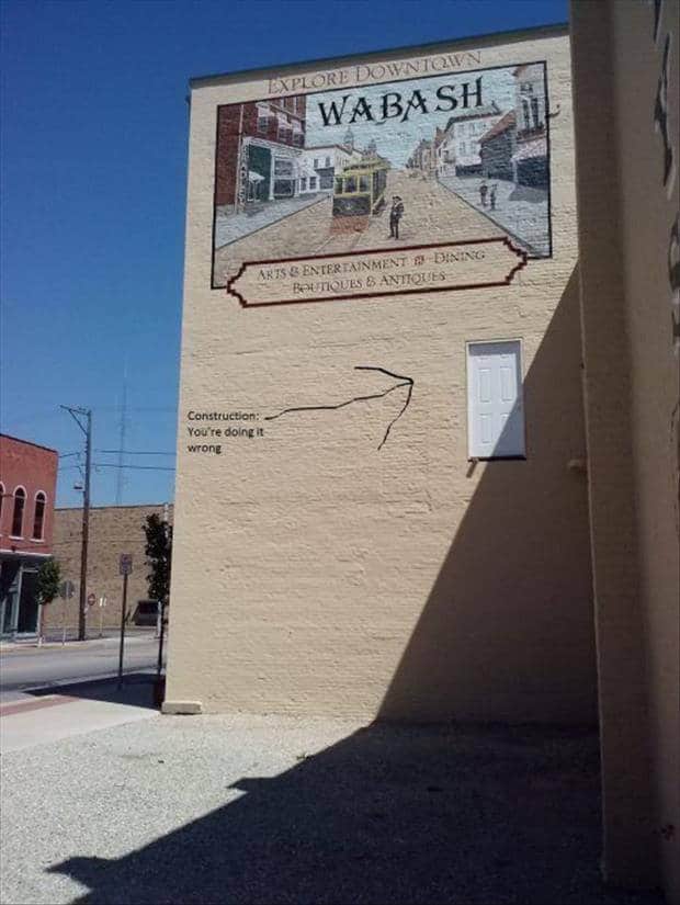 Construction Fails - Wall