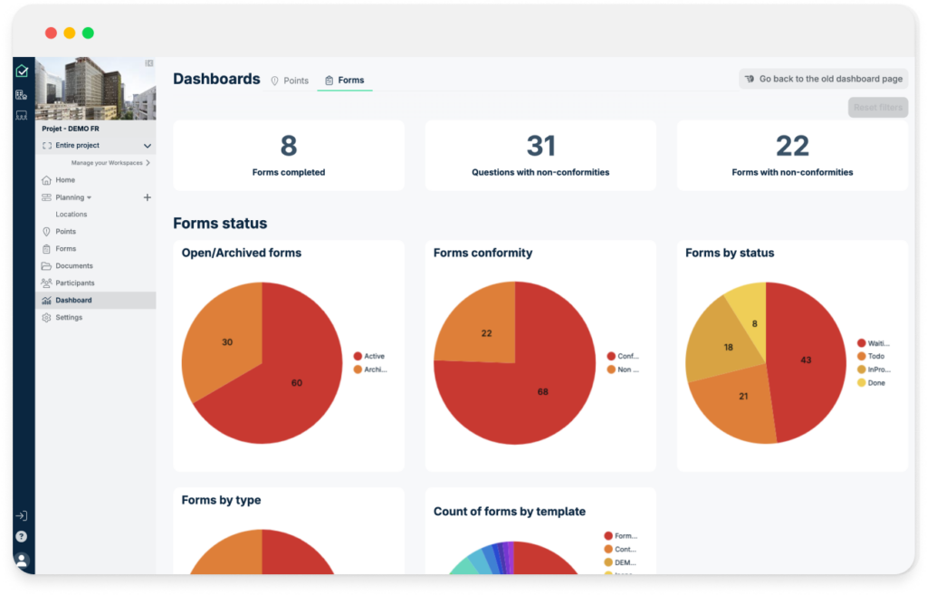 Dashboards in LB Aproplan 2.0