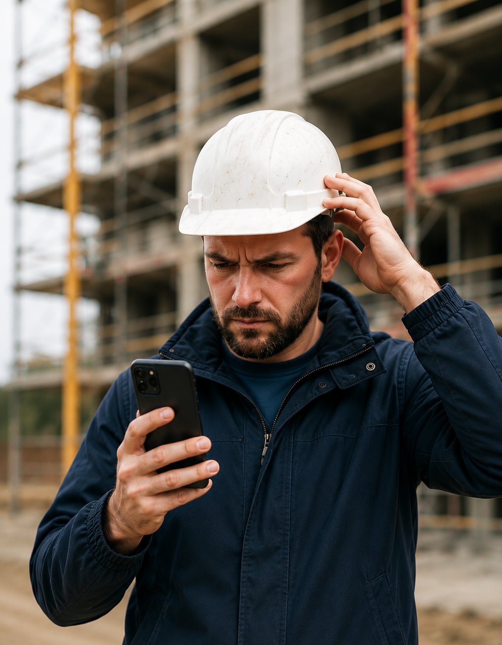 contractor on site