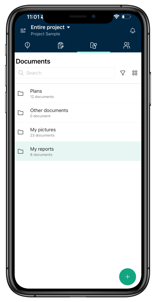 documents in one place Aproplan